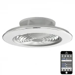 Потолочный светильник круглый с вентилятором Mantra Alisio 6706 (LED, 220V, диммер, пульт управления, круглые)