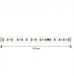 Светодиодная лента 5м SMD2835, 10W/m, 3000K Favourite 2003-31020