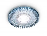 Встраиваемый точечный светильник Ambrella Декоративные Кристалл Led+mr16 S389 CH (220V)