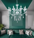 Подвесная люстра Wedo Light Rimon WD3594/8H-WT-CL