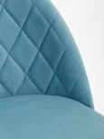 Стул MyFar Джозефина темно-бирюзовый велюр MF1029-1