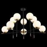 Потолочная люстра ярусная на штанге Limano SL1203.402.10 ST Luce (220V, шарики)