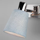 Спот Eurosvet Culver 20080/2 хром/голубой