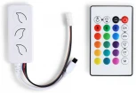 Контроллер Ambrella Illumination GS11601 WIFI Tuya для светодиодных лент RGB+CCT с управлением белого света c ИК пультом