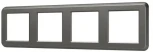 Рамка пластиковая FRM-VERSA-PL-4-GR (Arlight) 045189