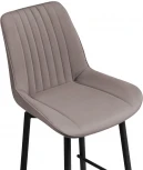 Полубарный стул Notta Седа К крутящийся латте / черный 520603