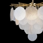 Потолочная люстра на штанге Loft IT Frost 10022/600 (220V, круглые)