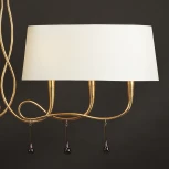 Подвесная люстра Mantra Paola 3541 (220V, на цепи)