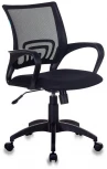Кресло Бюрократ CH-695N/BLACK спинка сетка черный TW-01 сиденье черный TW-11 УТ000003019