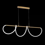 Подвесной светильник с гибким неоном и пультом Citilux Python CL220123 (регулировка яркости, LED, на тросе)