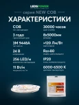 Светодиодная лента 11Вт/м 24В 5м LEDS POWER 005577