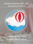 Потолочный светильник круглый Мелодия Света CH1L 000029406