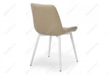 Стул на металлокаркасе Алст белый / velutto 05