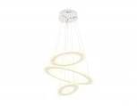Подвесной светильник Ambrella Acrylica Original FA432 (регулировка яркости, LED, 220V, пульт управления, управление смартфоном, умный дом - PC.Lamper, на тросе, кольцо)