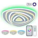 Потолочный светильник RGB Citilux Триест Смарт CL737A35E (LED, 220V, умный дом - Алиса, Маруся, Сири)