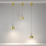 Подвесной светильник Maytoni Glare P102PL-12W4K-BS (LED, 220V, на проводе, круглые)