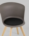 Стул Stool Group Blossom с подушкой темно-бежевый УТ000005383