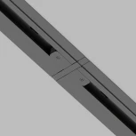 Коннектор прямой Unity встраиваемыйчерный (однофазный) Maytoni Technical TRA002C-11B