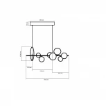 Подвесной светильник Kink Light Иона 07608-7,19