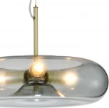 Подвесной светильник (11062/3P Smoke) Indigo Leggero V000541 (220V, на тросе, круглые)