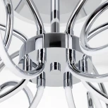 Потолочная люстра RGB на штанге Citilux Salma Smart CL224A161 (LED, 220V, голосовое управление, пульт управления, управление смартфоном, умный дом - Алиса, Маруся, Экосистема Сбер)