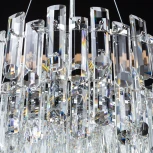 Подвесная люстра каскадная Divinare Bellatrix 3510/02 LM-11 (220V, хрусталь, на тросе)