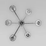 Потолочная люстра на штанге Eurosvet Pluto 60156/6 хром (220V)