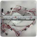 Потолочная люстра с пультом, светодиодная Natali Kovaltseva Spektr LED LAMPS 81138