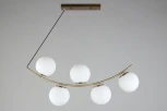 Подвесной светильник Omnilux Acciano OML-94903-05 (220V, на тросе, шарики)