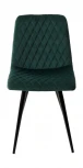Стул CHILLI-X ЗЕЛЕНЫЙ #19, велюр / черный каркас 4 шт/ 1 к