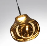 Подвесной светильник Odeon Light Vaso 5097/4LA черный/золотой/металл/стекло LED 4W 4000K (220V, на проводе)