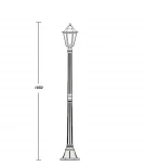 Наземный фонарь Oasis Light 79808M Gb (220V, IP44)