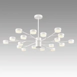 Потолочная люстра на штанге Lumion Torina 8265/18 металл, белый GX53 LED 18*7W 220V