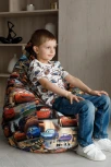 Детское кресло мешок Dreambag Тачки L (Классический) 5604401