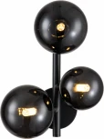 Бра настенное Molecola V000198 (11018/3W Black) (220V, шар)