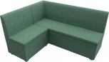 Диван кухонный угловой Уют левый угол (Зеленый/Рогожка) Лига Диванов арт.125825L