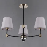 Потолочная люстра на штанге ILLUMICO IL0394-3CSQ-24 BK AB CASTOR (220V)