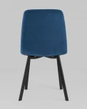 Стул Stool Group Oliver Square велюр синий УТ000034878