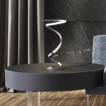 Интерьерная настольная лампа светодиодная в виде спирали Mantra Helix 6103