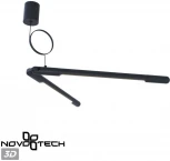 База накладная для ввода питания с гибким угловым соединителем «L» и проводом-подвесом Novotech Glat 359387 IP20 48V KONST