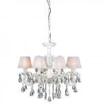 Подвесная люстра Omnilux Catanzaro OML-30807-08 (220V, на цепи, подсвечник, свеча)