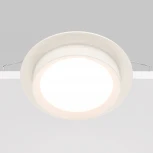 Встраиваемый светильник Hoop GX53 1x15Вт Maytoni Technical DL086-GX53-RD-W (220V, круглые)