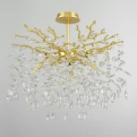 Потолочная люстра хрустальная на штанге Arte Milano Milano-1 23111.600.8.E14.B GD (220V)