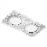 Встраиваемый точечный светильник Ambrella Декоративные Led+mr16 S234/2 W/CH/WH