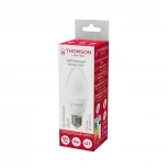 Лампочка светодиодная белая свеча E27 10W Thomson Candle TH-B2024