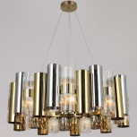 Подвесная люстра ILLUMICO IL0525-6P-79 BRASS (220V, на тросе)