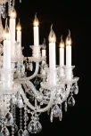 Подвесная большая люстра Aployt Ketrin APL.812.03.18 (220V, на цепи, свеча)