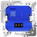 Диммер поворотно-нажимной 600 Вт (белый матовый) Voltum S70 VLS070302