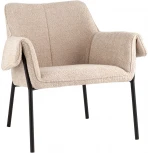 Кресло Stool Group лаунж Бесс альпака бежевый УТ000037050