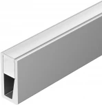 Профиль с экраном ALU-NANO-6-2000 ANOD+SILICONE (Алюминий) 021940 Arlight